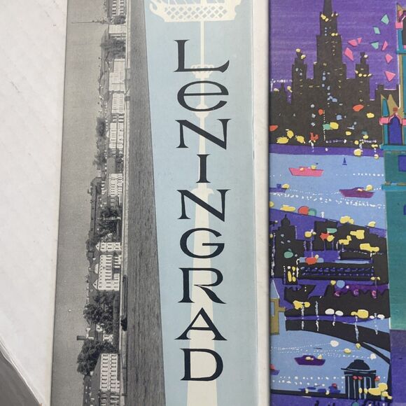 Vtg Soviet Union Socialist Republic Travel Brochure Moscow Leningrad 1970’s Eng - Picture 3 of 8